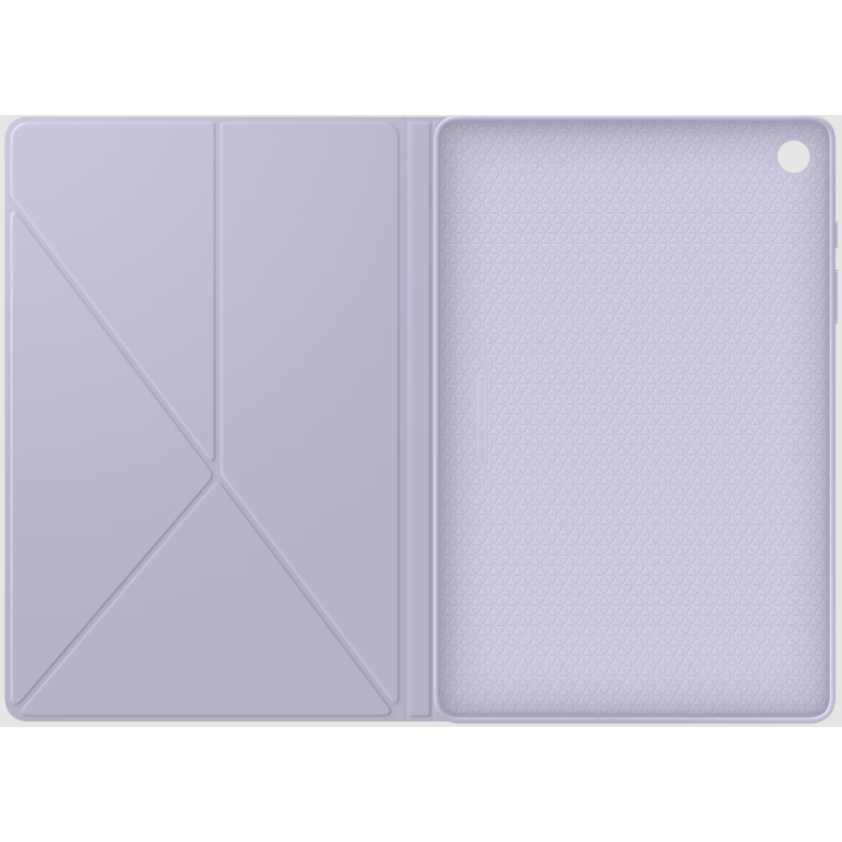 Samsung 三星 EF-BX210TWEGWW Tab A9+ 書本式皮套 (白色+淺紫)